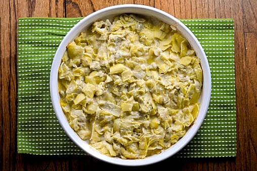 Artichoke dip can be a healthy, delicious option at your Super Bowl party with this recipe