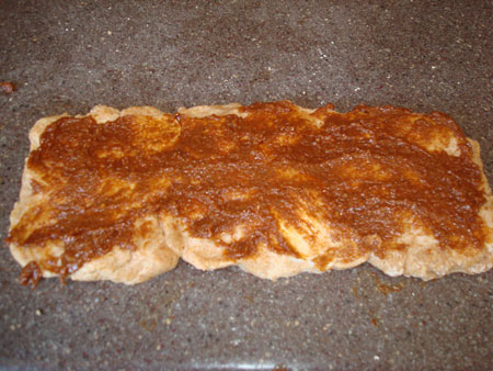 cinnamonon roll dough