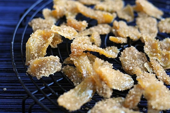 Candied Ginger from Healthy Green Kitchen