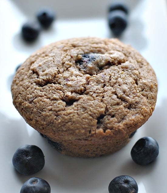 gluten free blueberry muffin