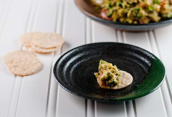 indian spiced guacamole image