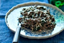 soba noodles with kale