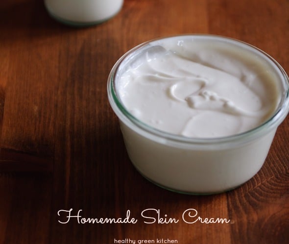 Homemade  Skin Cream from www.healthygreenkitchen.com