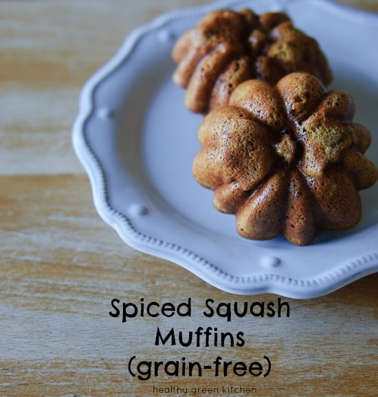 Spiced Squash Muffins | Healthy Green Kitchen