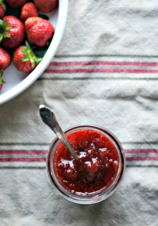 strawberry jam | healthy green kitchen