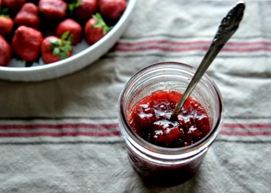 sweet strawberry jam | healthy green kitchen