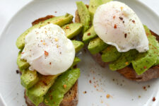 Avocado and Poached Egg Brunch Toast