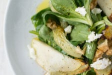 Roasted Fennel and Pear Salad - Lauren Caris Cooks