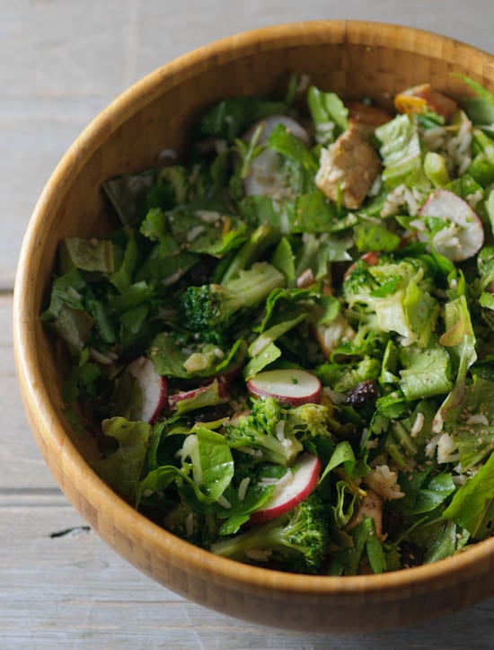 Summer Salad with Jasmine Rice, Tofu, and Broccoli | Healthy Green Kitchen