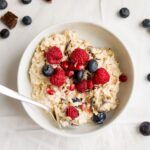 Bircher Muesli is the most convenient breakfast for whipping up the night before ready to have on the go in the morning!! It's wholesome, delicious and so easy!