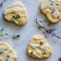 Lemon, Thyme and Mint Cookies