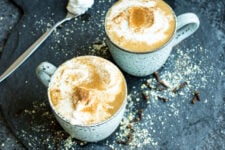 Vegan Chai Tea Lattes. Refined sugar free and ready in under 10 minutes!