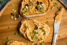 This Vegan Pate would make a perfect appetizer for a dinner party!