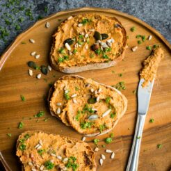 This Vegan Pate would make a perfect appetizer for a dinner party!