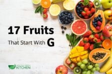 Fruits that start with G.