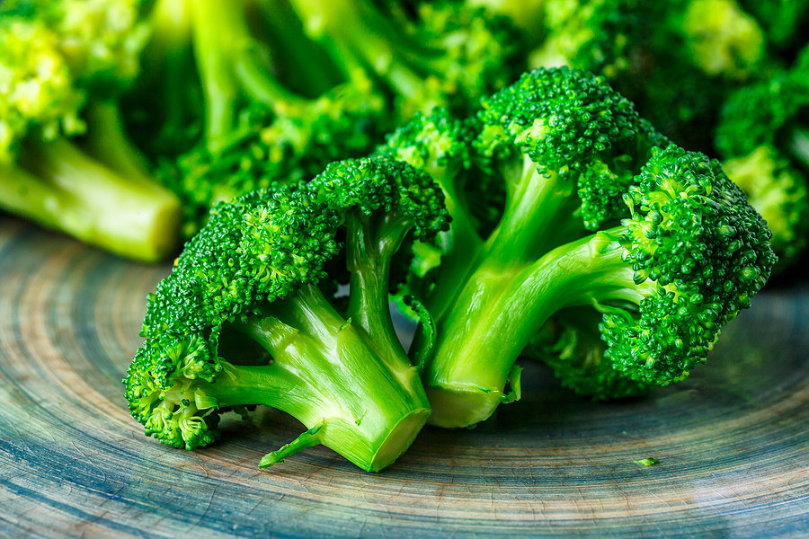 Steamed Broccoli.